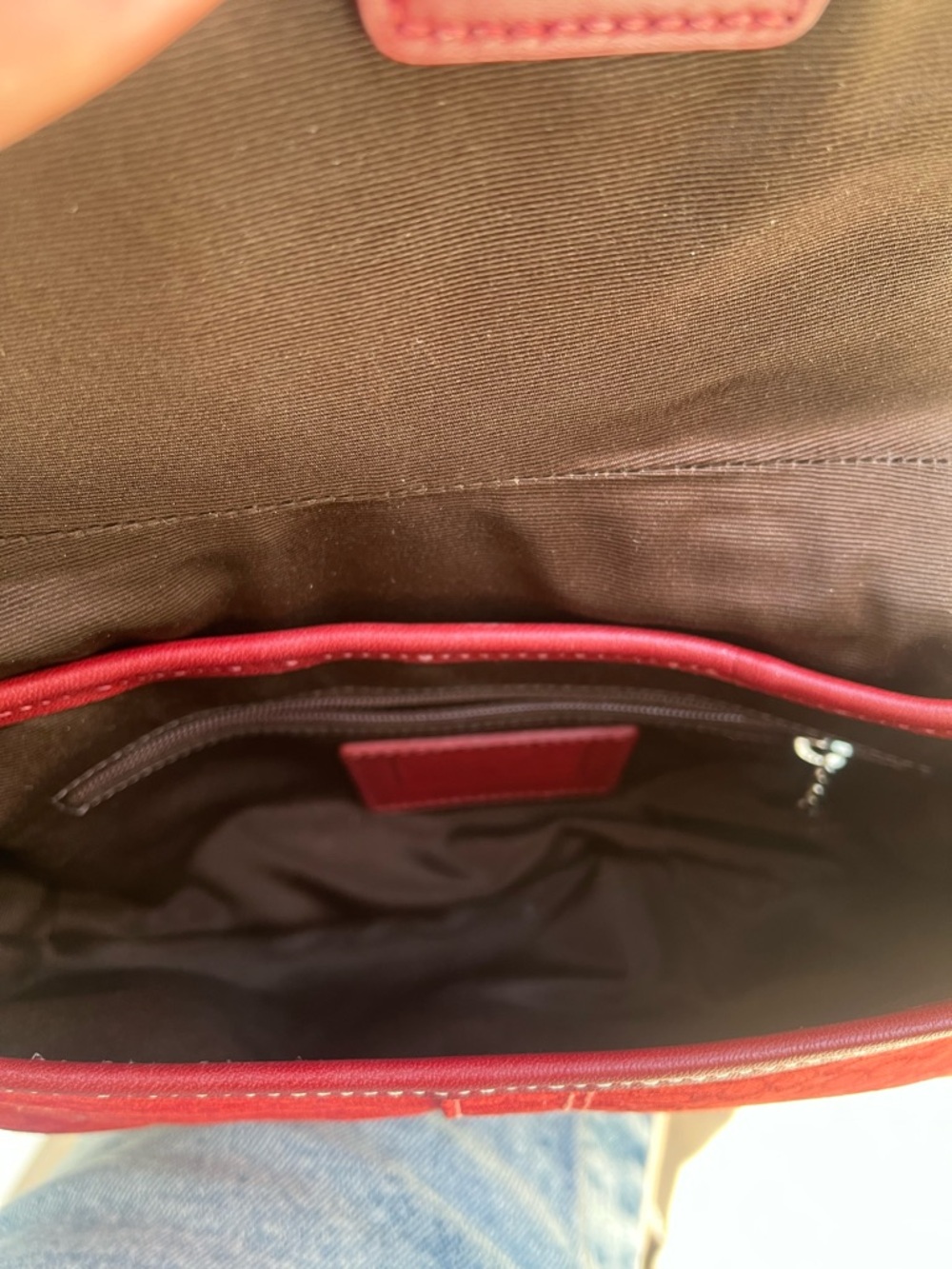 Vintage coach red soho bag - Picture 8 of 9